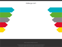 Tablet Screenshot of indieogo.com